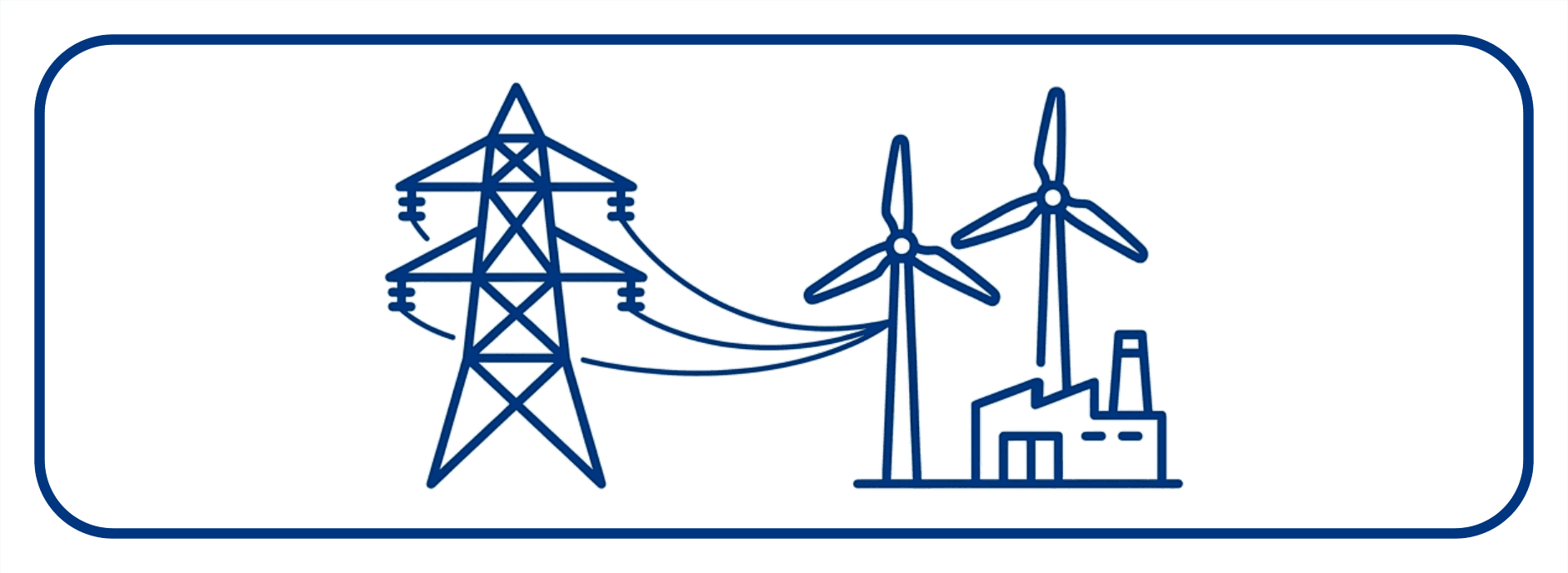 Ícone de Infraestrutura e Energia